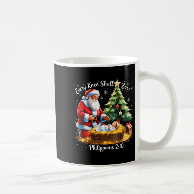 Mug Every Knee Shall Bow Philipans 2_10 Christmas  (Droite)