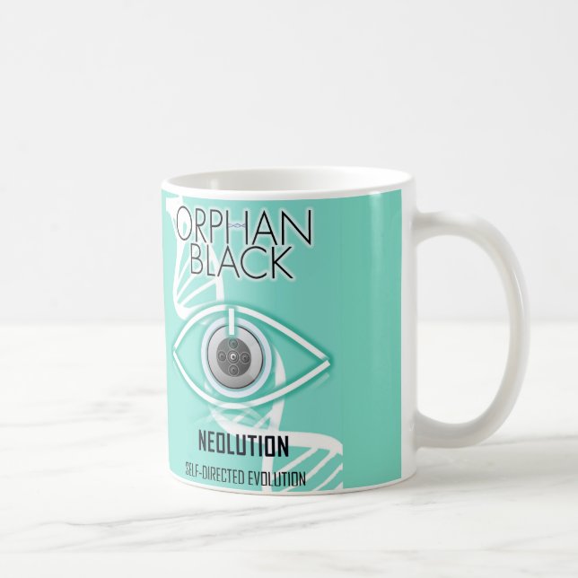 Mug Évolution Auto-Dirigée (habillement noir orphelin) (Droite)
