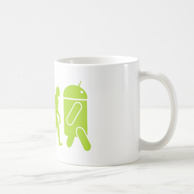 Mug Évolution d'Android (Droite)