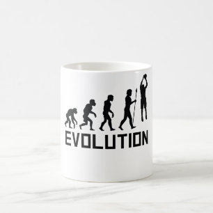 Mug Évolution de basket-ball