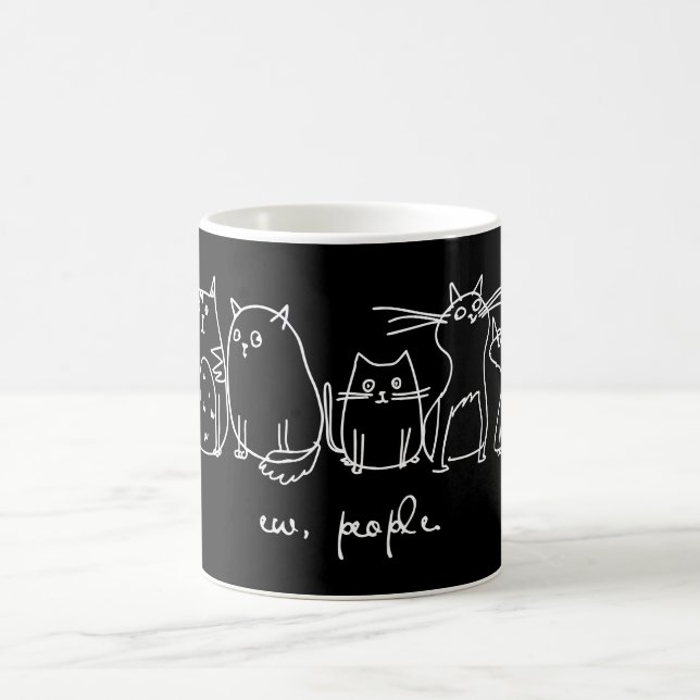 Mug Ew, Les Gens Drôle Amoureux de les chats Meowy (Centre)