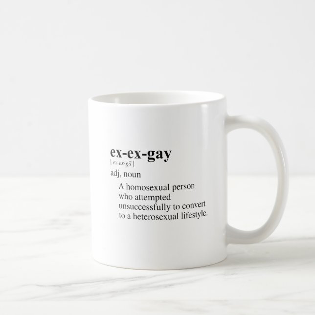MUG EX-EX-GAY (Droite)