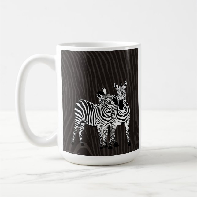 Mug Ex-libris Zebra Play (Gauche)