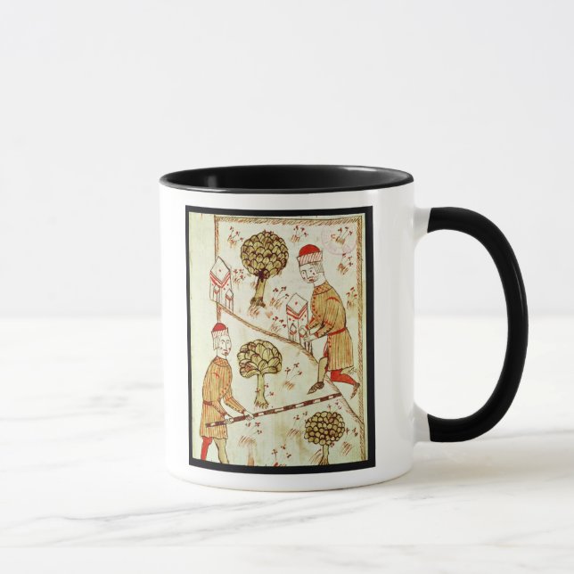 Mug Examen et délimitation de terre (Droite)