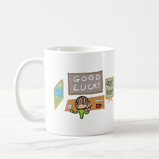 Mug Examens de bonne chance (Gauche)