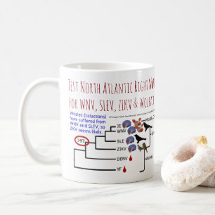 Mug Examinez Atlantique nord les baleines que droites