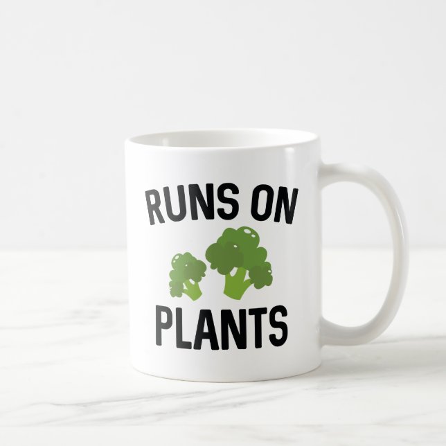 Mug Exécute Sur Plante (Droite)