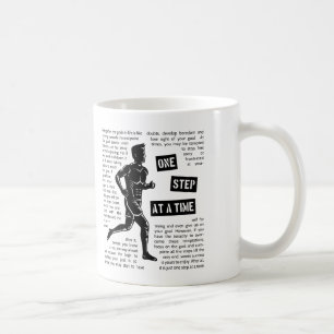 Mug Exécuter Après Les Objectifs Une Étape Par La F