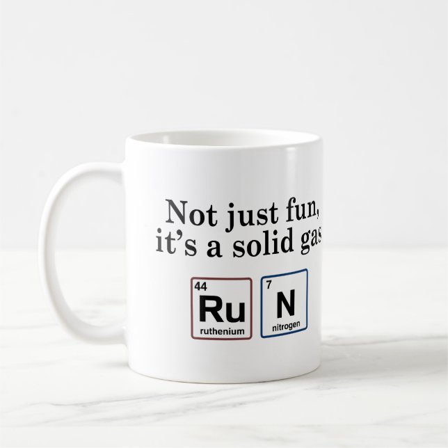 Mug Exécution d'éléments de gaz solides (Gauche)