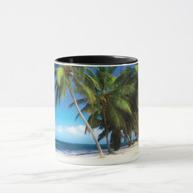 Mug Exotic beach throw pillow (Centre)