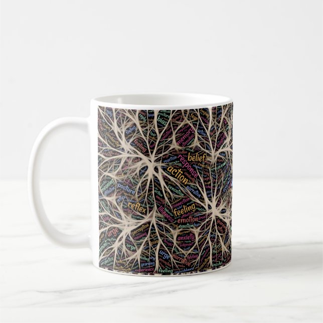 Mug Expérience humaine Art Word Inspiré (Gauche)