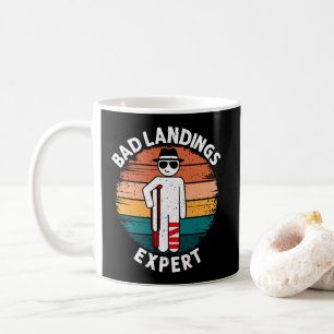 Mug Expert en atterrissage raté Récupération de blessu