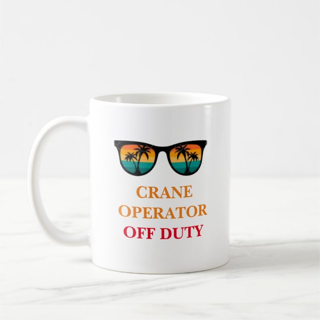 Mug Exploitant de grue hors service (Gauche)