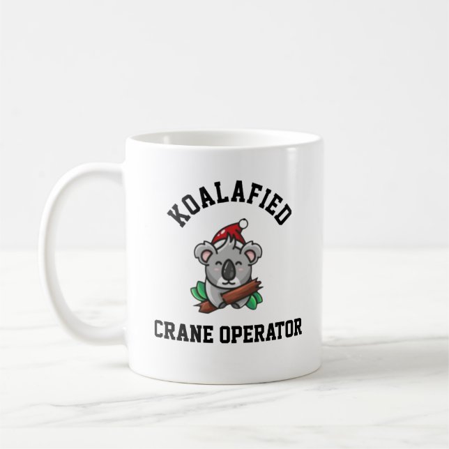 Mug Exploitant de grue Koalafied (Gauche)