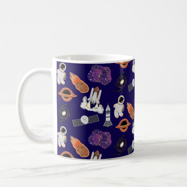 Mug Explorateur de l'espace (Gauche)