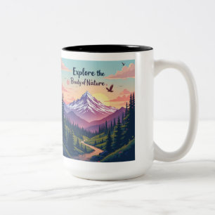 Mug "Explore la beauté de la nature"