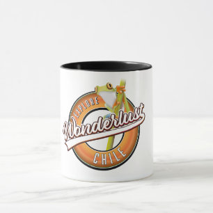 Mug explorer le Chili avec un sentiment d'aventure
