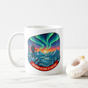 Mug Explorer l'esprit de l'art de Noël