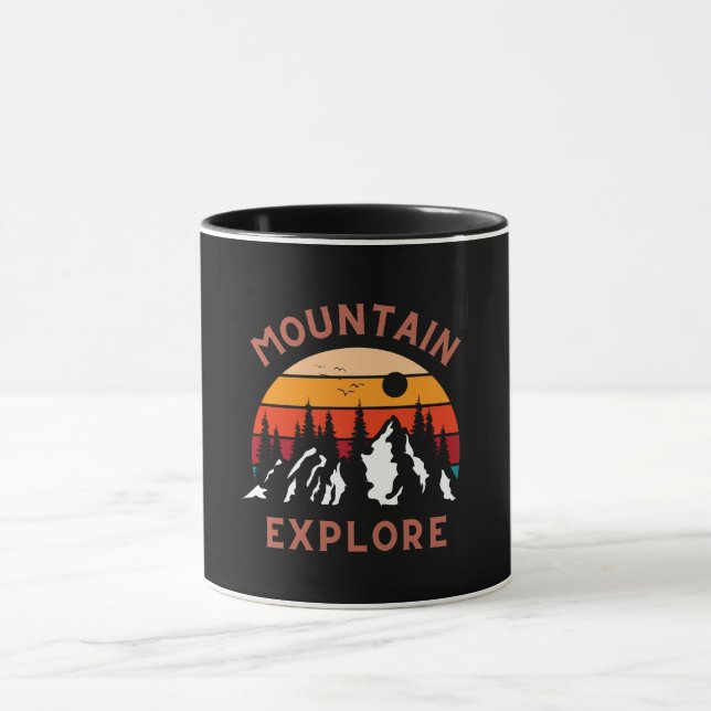 Mug Explorez la montagne (Centre)