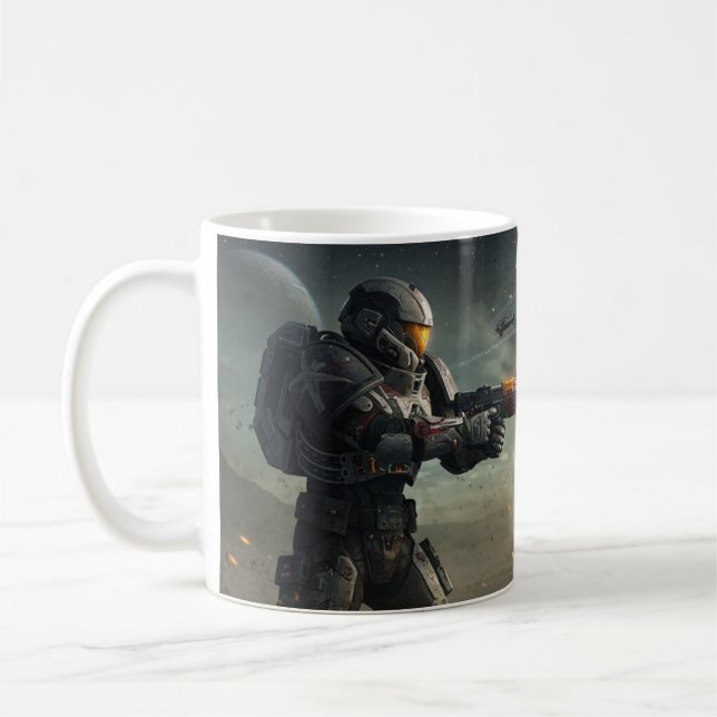 Mug Explosion de Starfall : Guerrier spatial blindé (Gauche)