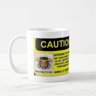 Mug Exposition de précaution à battre du tambour de la