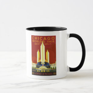 Mug Exposition universelle de Chicago de 1933