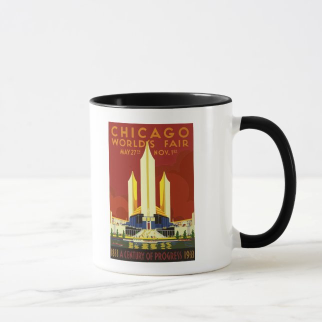 Mug Exposition universelle de Chicago de 1933 (Droite)