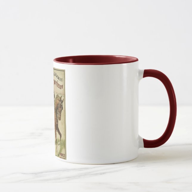 Mug Expositions sauvages de journal d'ouest de Buffalo (Droite)