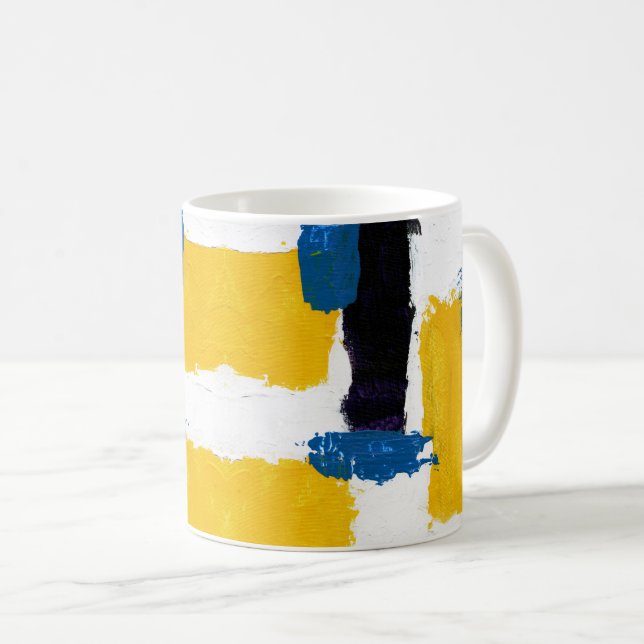 Mug Expression Abstraite no 2 de Michael Moffa (Devant droit)