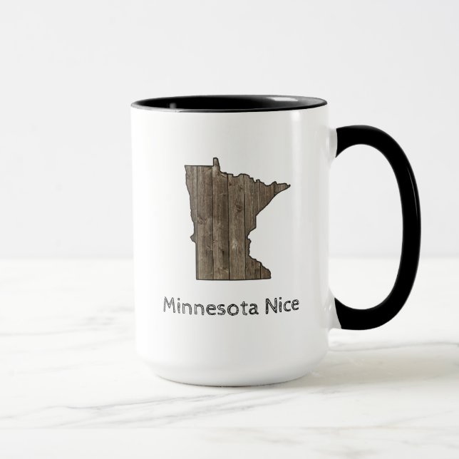 Mug Expression d'état du Minnesota Nice (Droite)