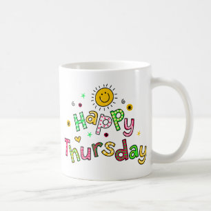 Mug Expression heureuse mignonne des textes de