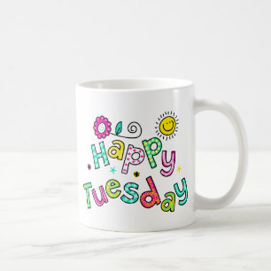 Mug Expression heureuse mignonne des textes de