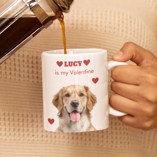 Mug Expresso personnalisé avec photo de chien pour
