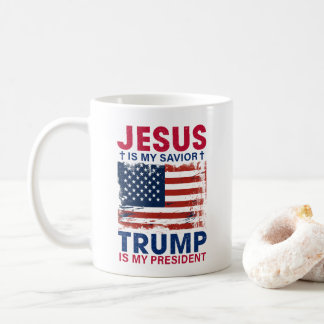 Mug Exprimez fièrement votre soutien à Trump