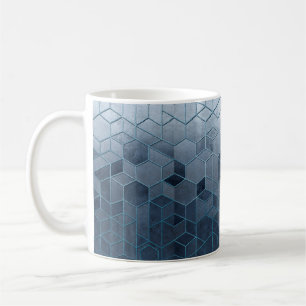 Mug Extraction géométrique d'hexagones sur un relief b