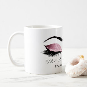 Mug Eyelash Extension Beauty Studio Rose Parties scint