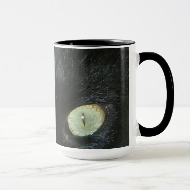 Mug - Eyes of Black Cat (Right)