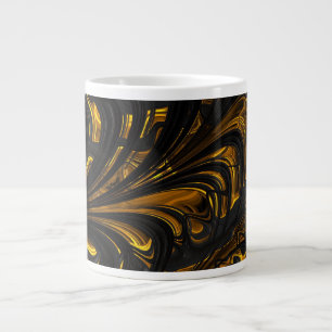 Mug - F1489 "Black Gold Flow"