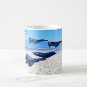 MUG F-117A NIGHTHAWK - F-4 F-15 F-22