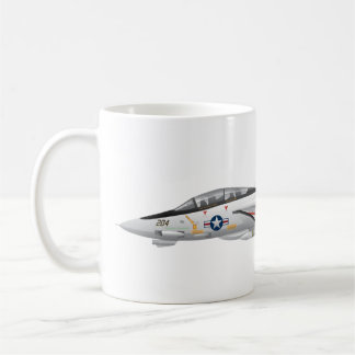 Mug F-14 Tomcat Military Fighter Jet VF-21