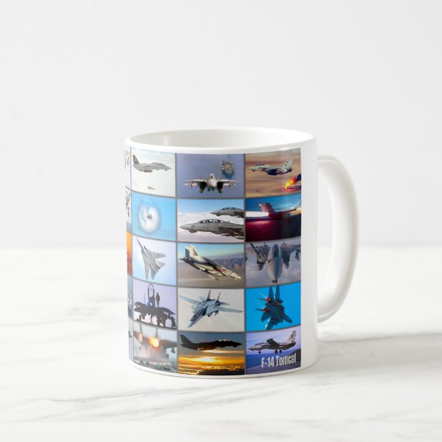 MUG F-14 TOMCAT "MONTAGE" (Devant droit)