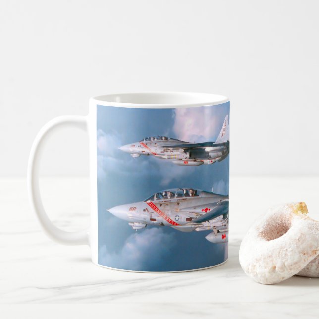 MUG F-14 TOMCAT "WINGMAN" (Avec donut)