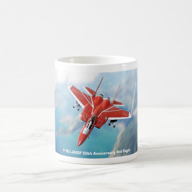 Mug  F-15J   JASDF 50th Anniversary Red Eagle (Centre)