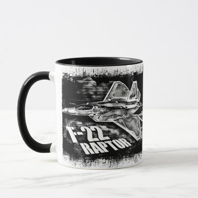 MUG F-22 RAPTOR NULL (Gauche)