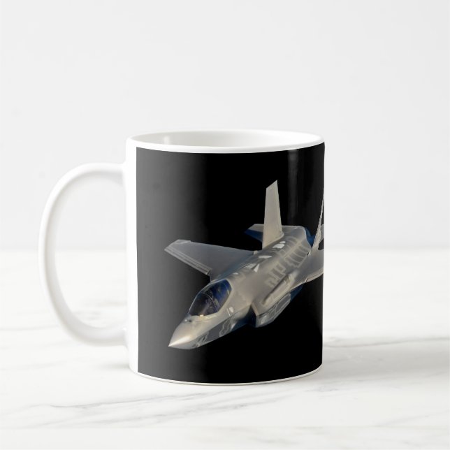 Mug F-35 Lightning II Panther Jet Fighter (Gauche)