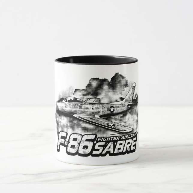 Mug F-86 Sabre (Centre)