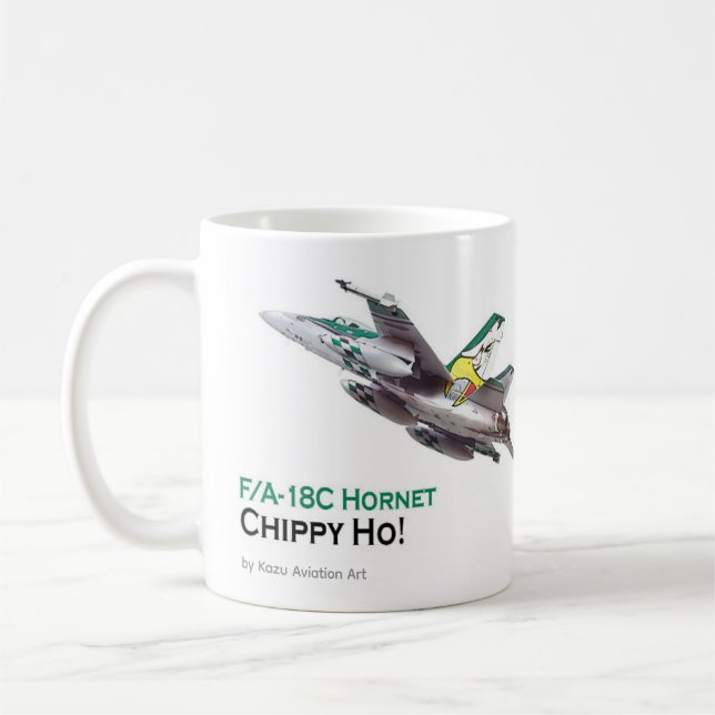 Mug F/A-18C Chippy Ho  (Gauche)