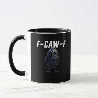 Mug F Caw F Corbeau Style Créatif Amusant
