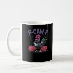 Mug F Caw F Poulet Drôle Classique Style Simple Propre