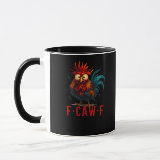 Mug F-Caw-F Poulet Style Essentiel De Base